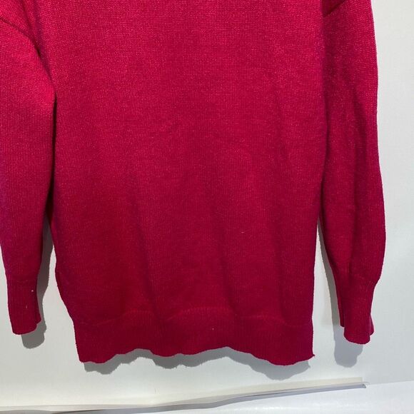 Maeve by Anthropologie Women's Pink Turtle Neck Long Sleeve Sweater Size Small - Picture 7 of 9